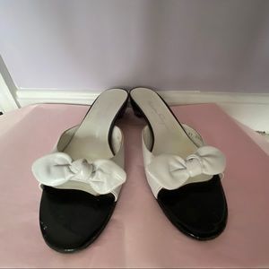 Vintage Ferragamo Kitten Heels with Bows